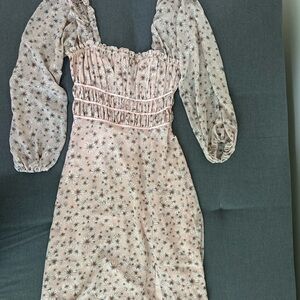 Midi cottagecore dress